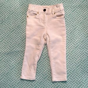 NWOT Crewcuts white skinny jeans